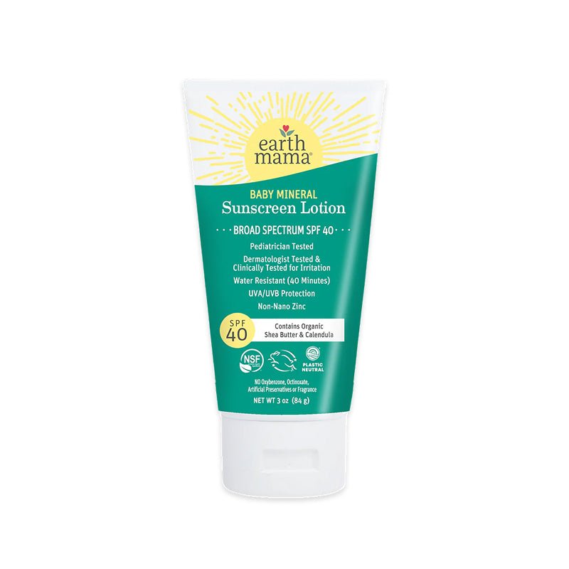 Earth Mama Baby Mineral Sunscreen SPF 40 (84g)