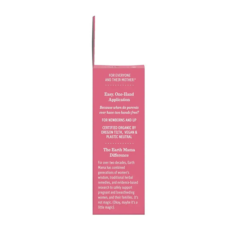Earth Mama Organic Vitamin D Drops for babies side packaging view