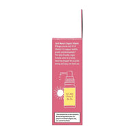 Earth Mama Organic Vitamin D Drops side label with directions and product information