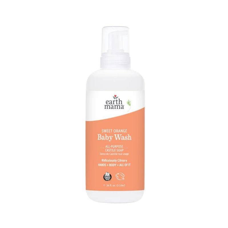 Earth Mama Sweet Orange Castile Baby Wash - Formuland