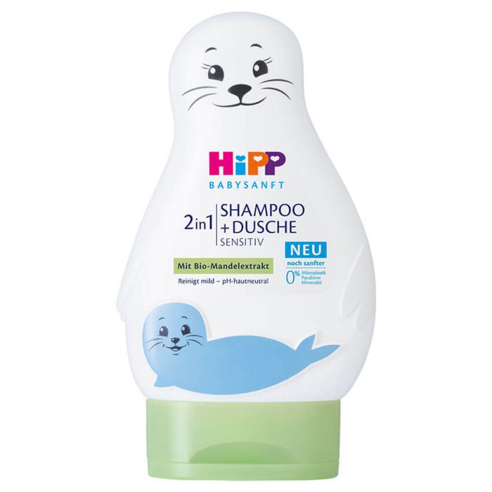 HiPP Baby Soft 2in1 Shampoo + Shower – Gentle Care (200ml) - Formuland