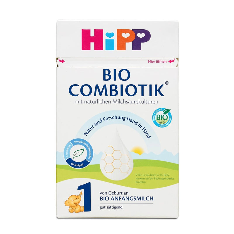 HiPP German Bio Combiotik Stage 1 Formula, From Birth (600g)