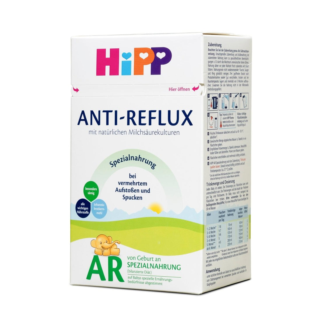 HiPP German AR - Anti Reflux Formula from Birth (600g) - Formuland