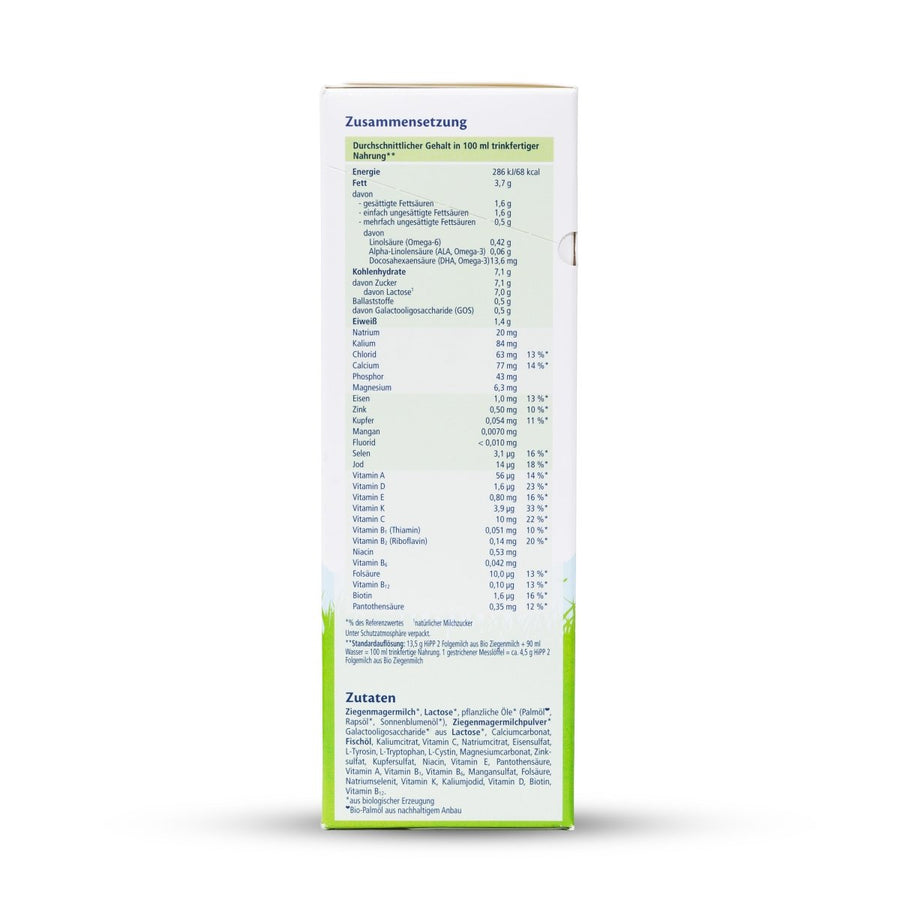 HiPP German Goat Formula Stage 2 (400g) - Formuland