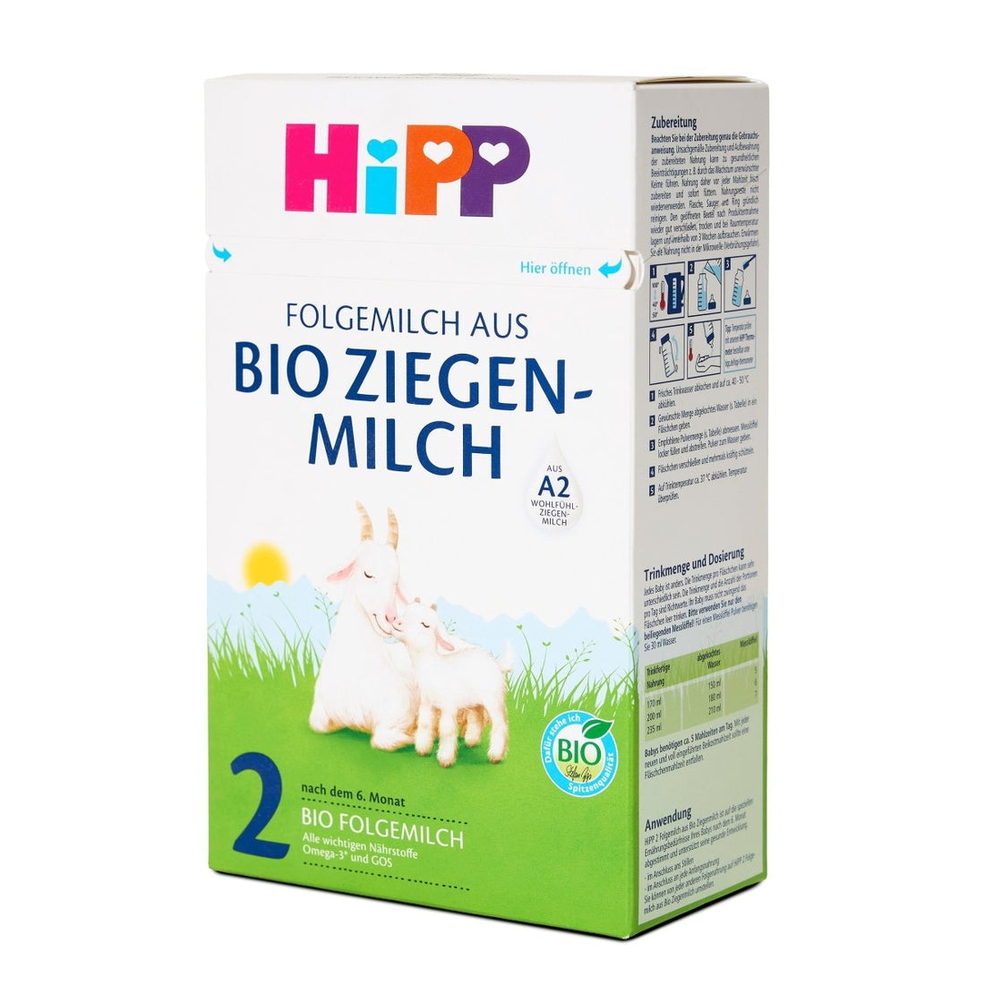 HiPP German Goat Formula Stage 2 (400g) - Formuland