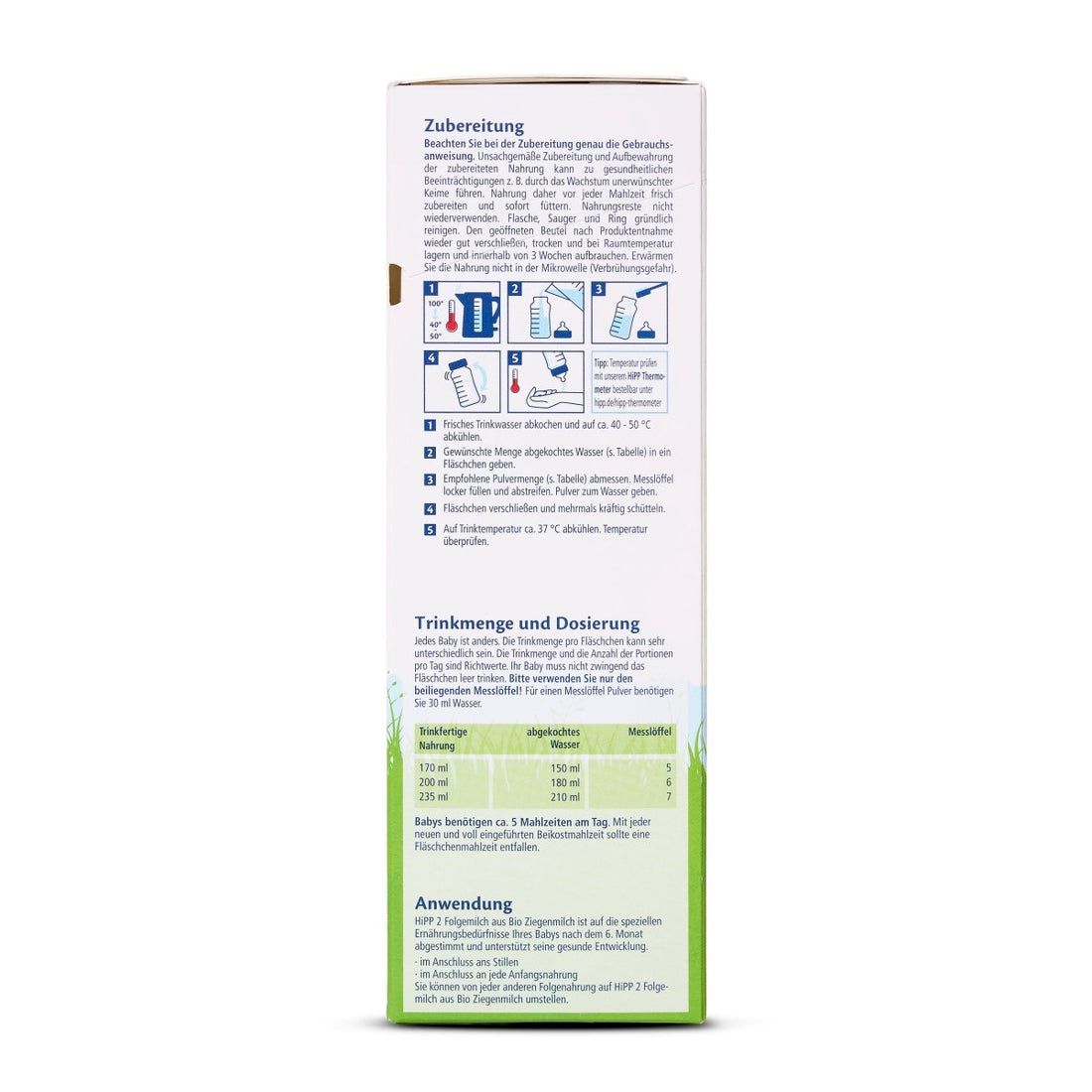 HiPP German Goat Formula Stage 2 (400g) - Formuland