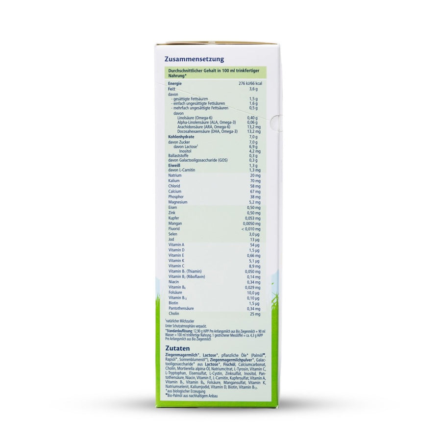 HiPP German Goat Formula Stage PRE (400g) - Formuland