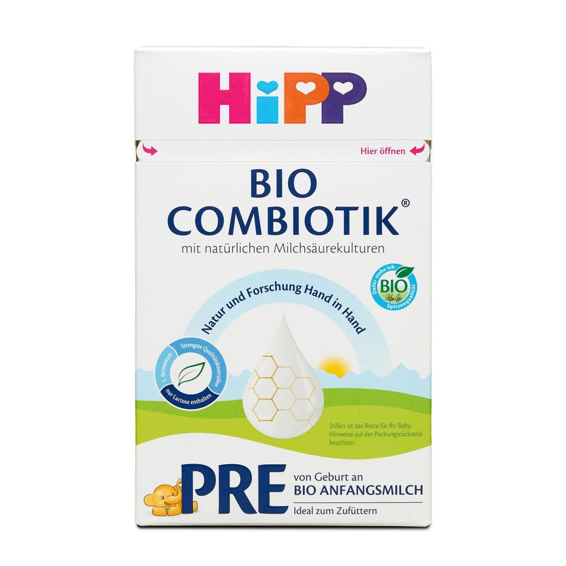 HiPP German PRE Organic Combiotik Formula, From Birth (600g)