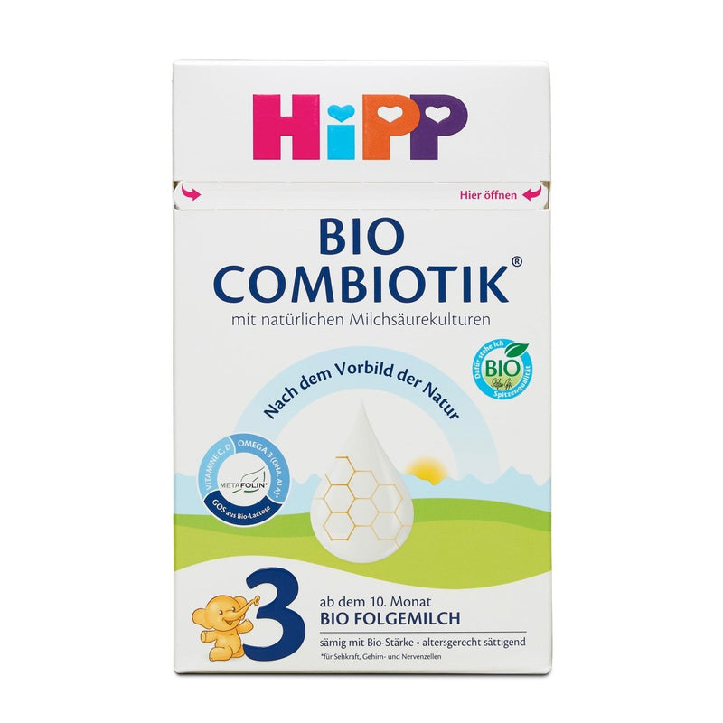 HiPP German Stage 3 Organic Combiotik Formula, From 10 Months (600g)