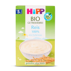 HiPP Organic 100% Rice Cereal from 5 months (German) (200g) - Formuland