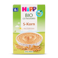 HiPP Organic 5 - Grain Cereal 6 Months (200g) - Formuland