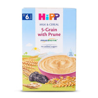 HiPP Organic 5 - Grain with Prune Milk & Cereal from 6 months (250g) - Formuland