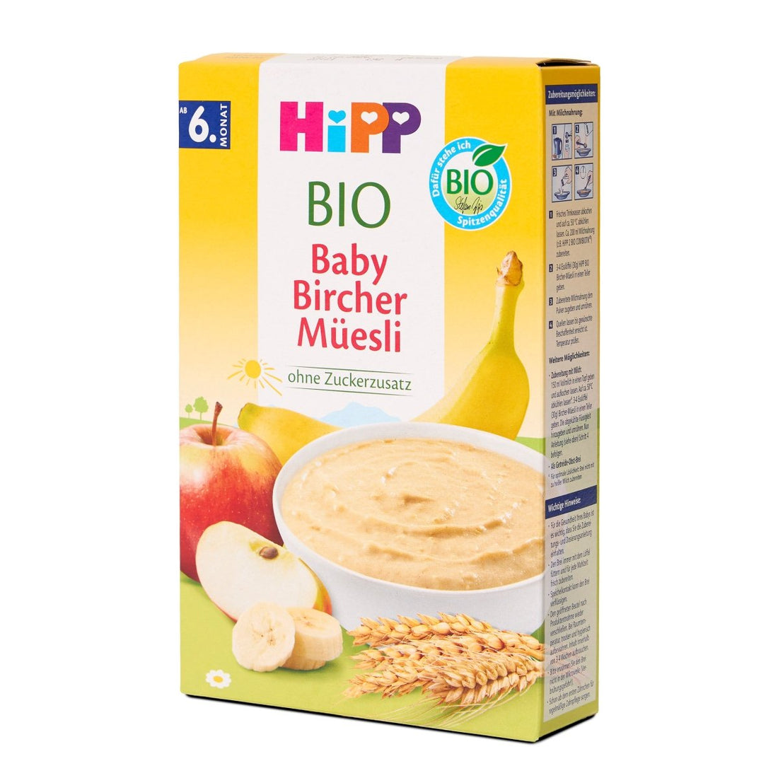 HiPP Organic Baby Bircher Muesli From 6 Months (250g) - Formuland