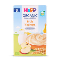 HiPP Organic Fruit Yoghurt Milk & Cereal from 8 months (250g) - Formuland