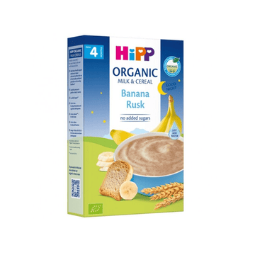HiPP Organic Good Night Milk & Cereal - Banana Rusk from 4 months (250g) - Formuland