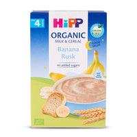 HiPP Organic Good Night Milk & Cereal - Banana Rusk from 4 months (250g) - Formuland
