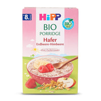 HiPP Organic Porridge Oat Strawberry Raspberry From 8 Months (250g) - Formuland