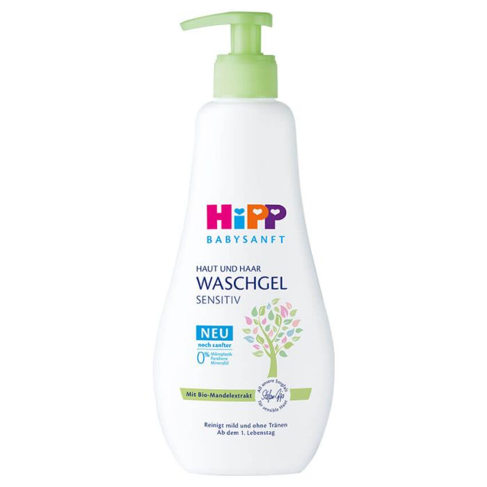 HiPP Baby Soft Washing Gel for Head and Skin (400ml)