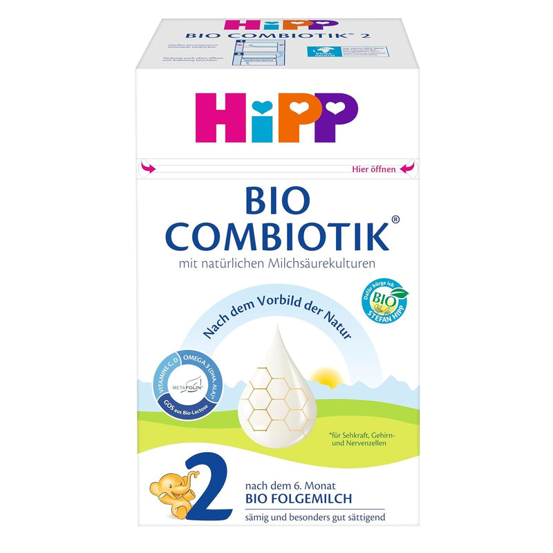 HiPP German Stage 2 Organic Combiotik Formula from 6+ (600g)