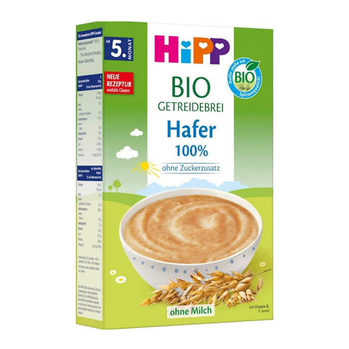 HiPP Organic Porridge 100% Oats from 5 months (German)(200g)