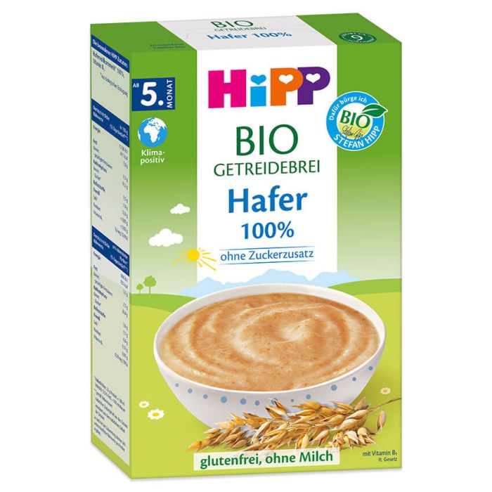 HiPP Organic Porridge 100% Oats from 5 months (German)(200g)