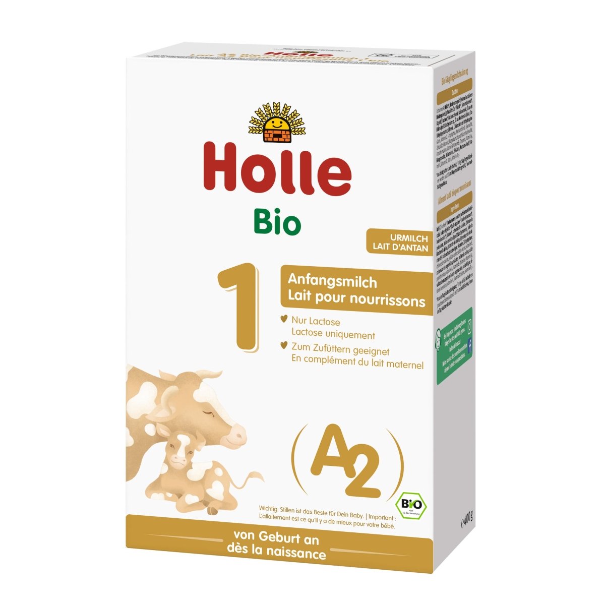 Holle A2 Stage 1 Formula (400g) - Formuland