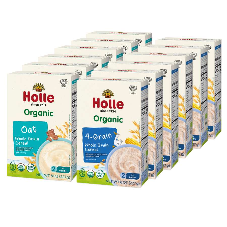 Holle Cereal Bundle: Oat & 4-Grain - Formuland