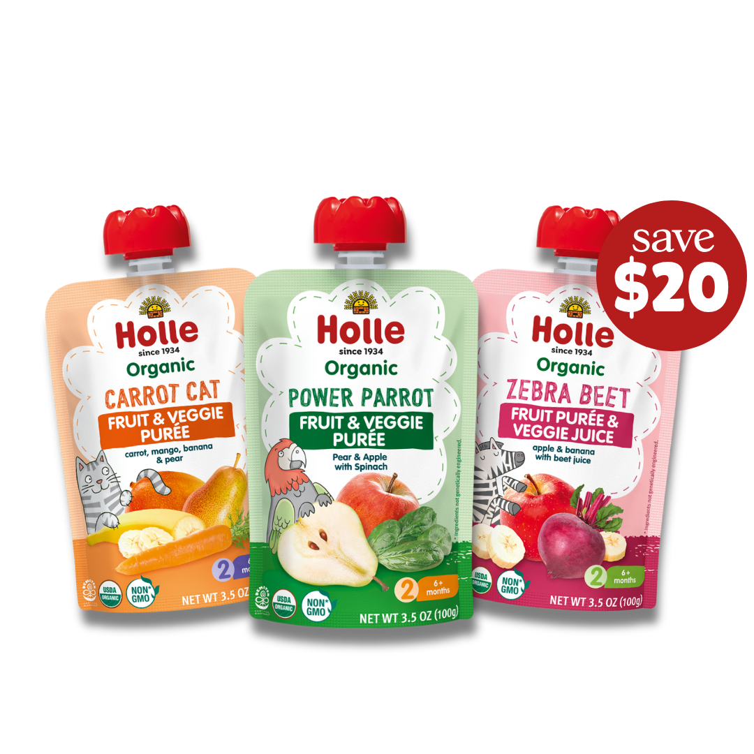 Holle Fruit & Veggie Pouches Bundle - Formuland