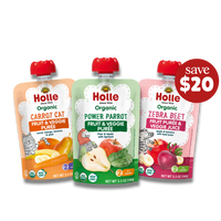Holle Fruit & Veggie Pouches Bundle - Formuland