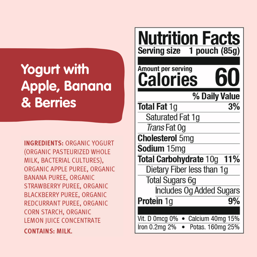 Holle Organic Grass - Fed Yogurt Variety Pack – No Added Sugar, Non - GMO Baby Snack (USA Version) - Formuland