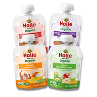 Holle Organic Grass - Fed Yogurt Variety Pack – No Added Sugar, Non - GMO Baby Snack (USA Version) - Formuland