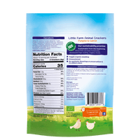Holle Organic Little Farm Animal Crackers - Pumpkin & Carrot (USA Version) - Formuland