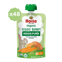 Holle Organic Veggie Bunny - Veggie Purée Pouches - Formuland