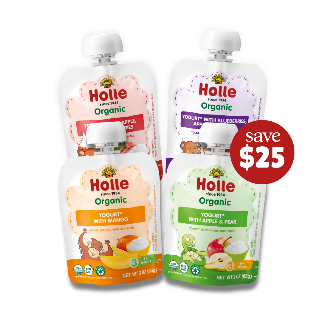 Holle Yogurt Pouches Variety Bundle - Formuland