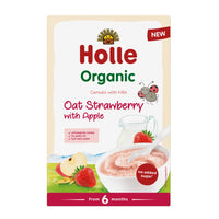 Holle Organic Milk Porridge Oat Strawberry with Apple from 6 Months (250g)