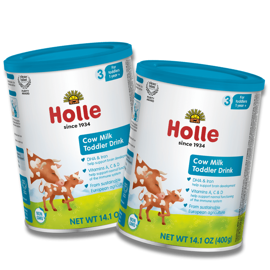 Intro Offer - Holle Cow Milk Toddler Drink - Stage 3 | Non GMO (14 oz) - Formuland