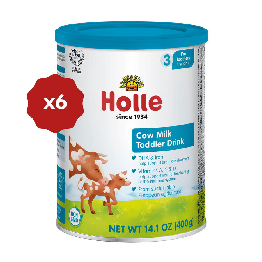 Intro Offer - Holle Cow Milk Toddler Drink - Stage 3 | Non GMO (14 oz) - Formuland