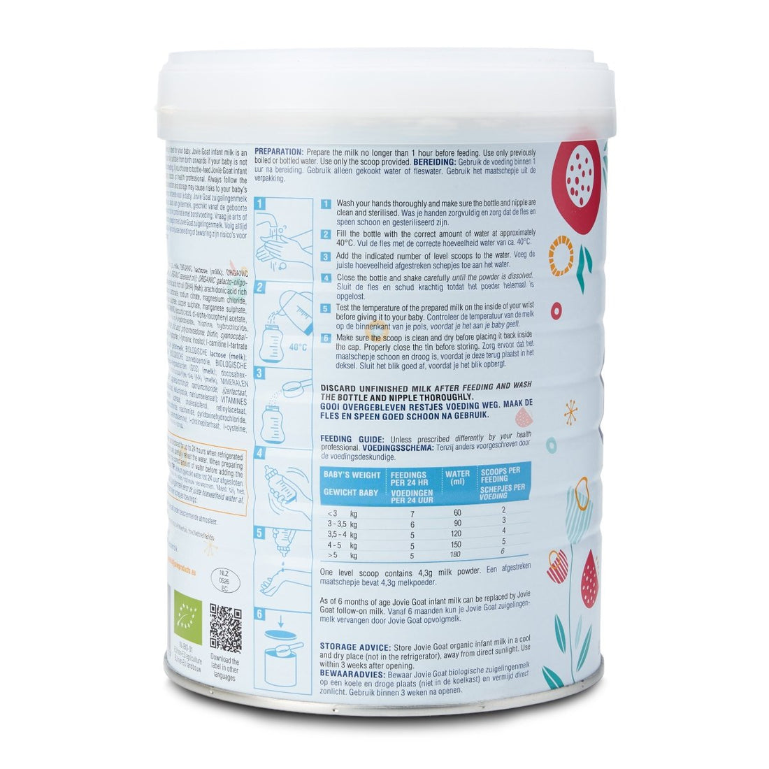 Jovie Goat Milk Formula Stage 1 (800g) - Formuland