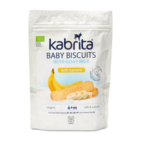 Kabrita Baby Biscuits with Banana and Goat Milk from 6 months (115g) - Formuland