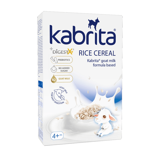 Kabrita Rice Baby Cereal with Goat Milk from 4 months (180g) - Formuland