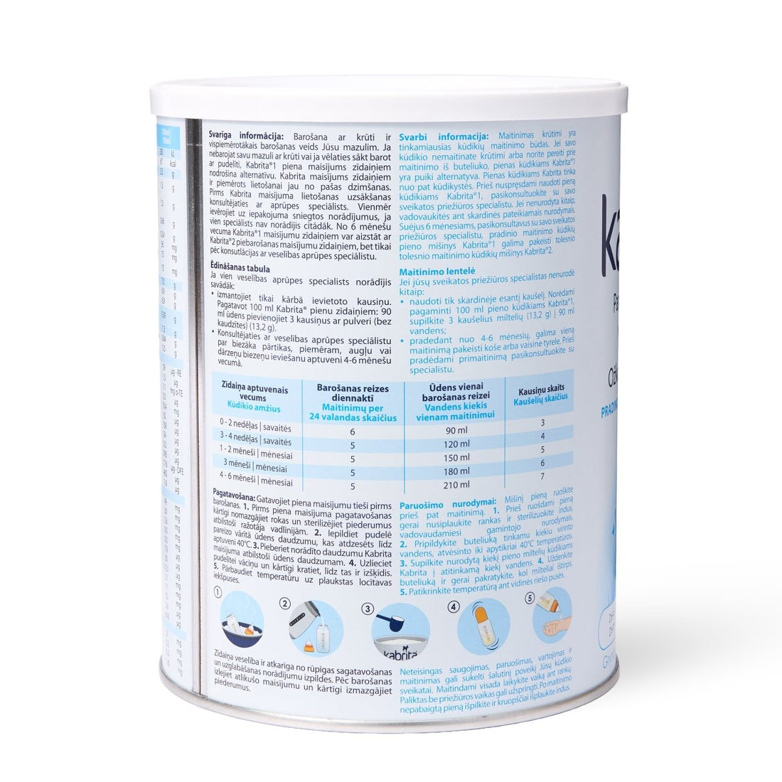 Kabrita Stage 1 Goat Milk Infant Formula (800g) - Formuland