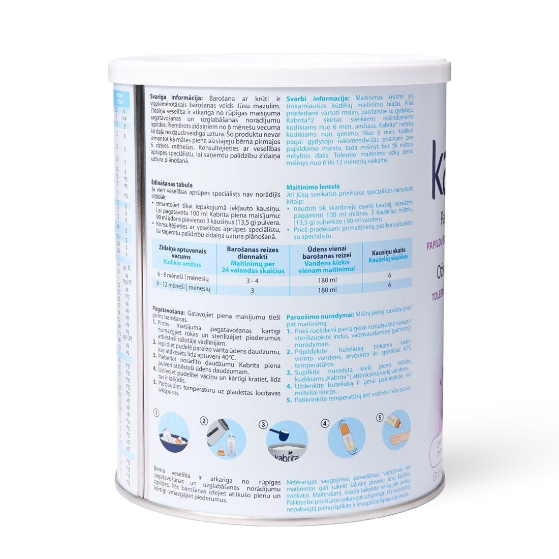 Kabrita Stage 2 Goat Milk Follow On Formula (800g) - Formuland