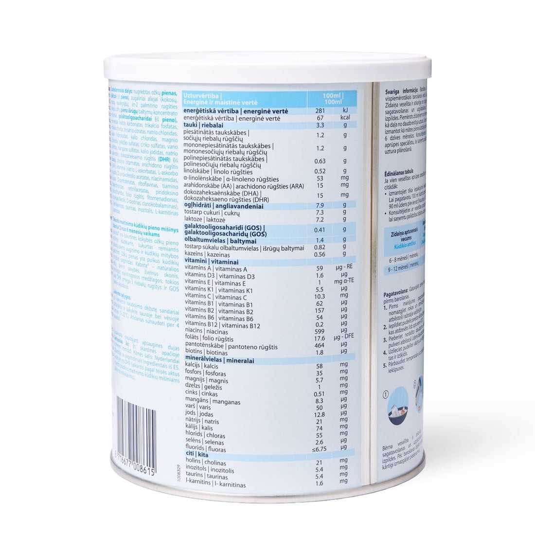 Kabrita Stage 2 Goat Milk Follow On Formula (800g) - Formuland
