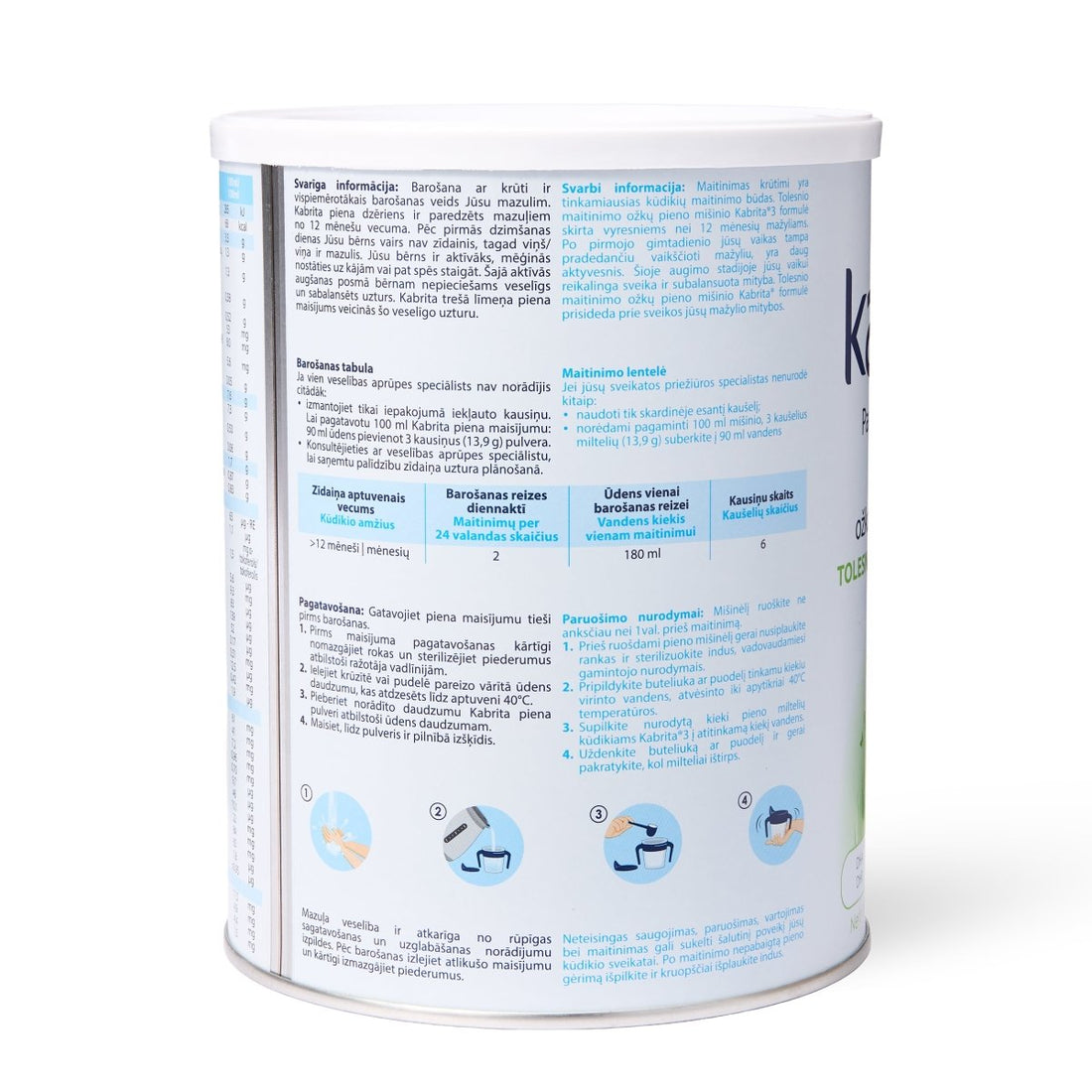 Kabrita Stage 3 Goat Milk Toddler Formula (800g) - Formuland