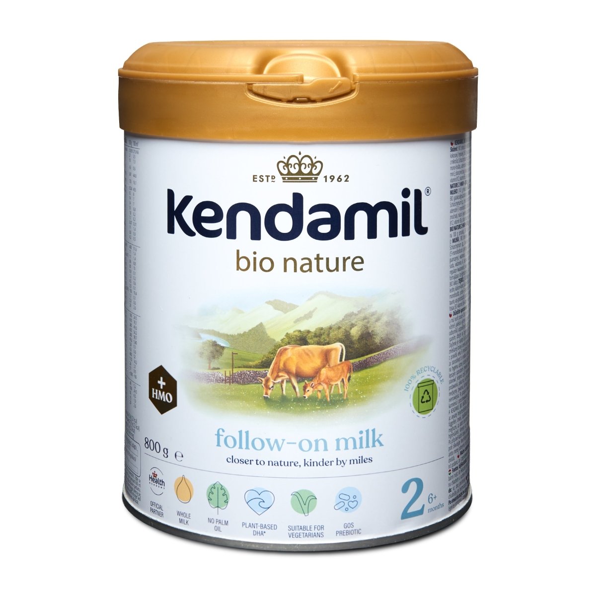 Kendamil Stage 2 - Bio Nature HMO+ (800g) Milk Formula - Formuland