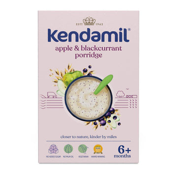 Kendamil Milk porridge with Apple and Blackcurrant (150g)