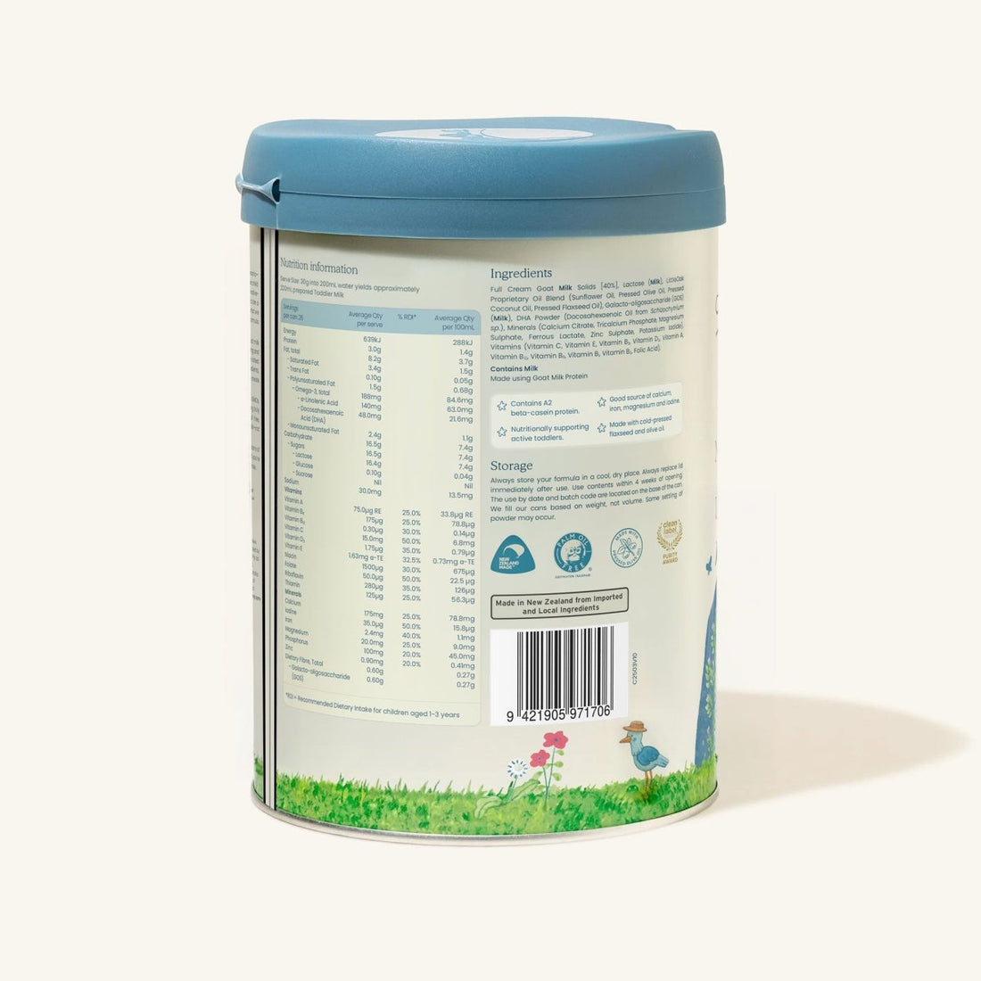 LittleOak Goat Milk Toddler Milk Stage 3 (800g) | Olive Oil