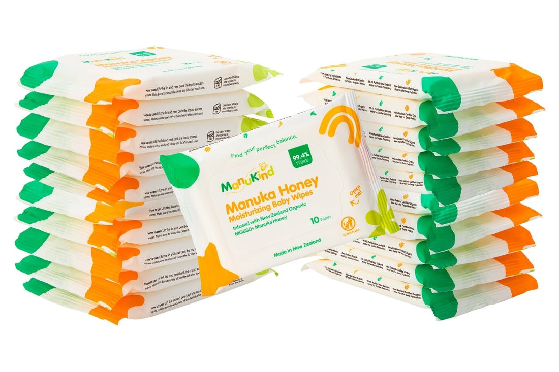 Manuka Honey Infused Moisturizing Wipes - Formuland