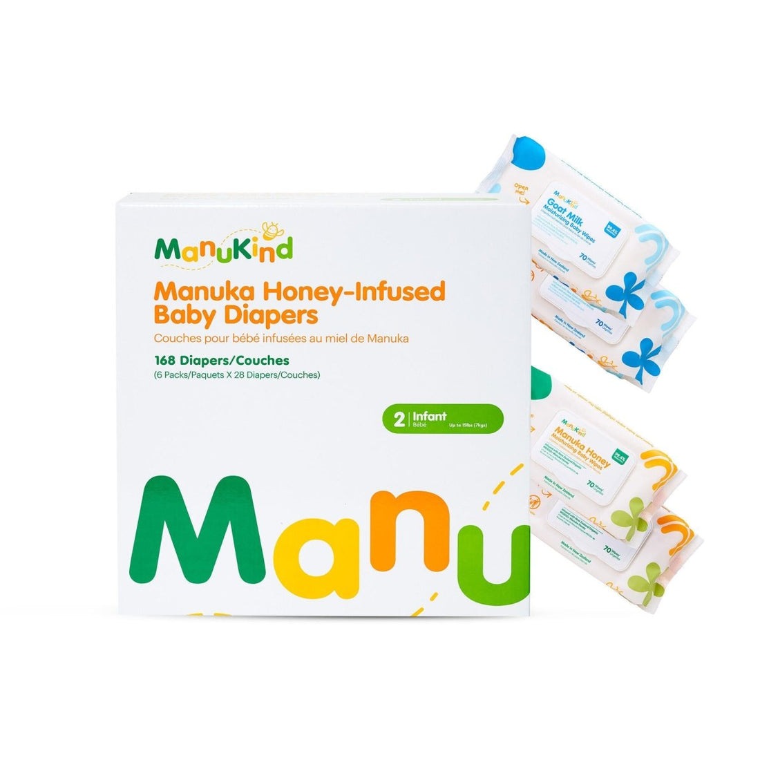 Manukind Manuka Honey Infused Baby Diapers - Formuland