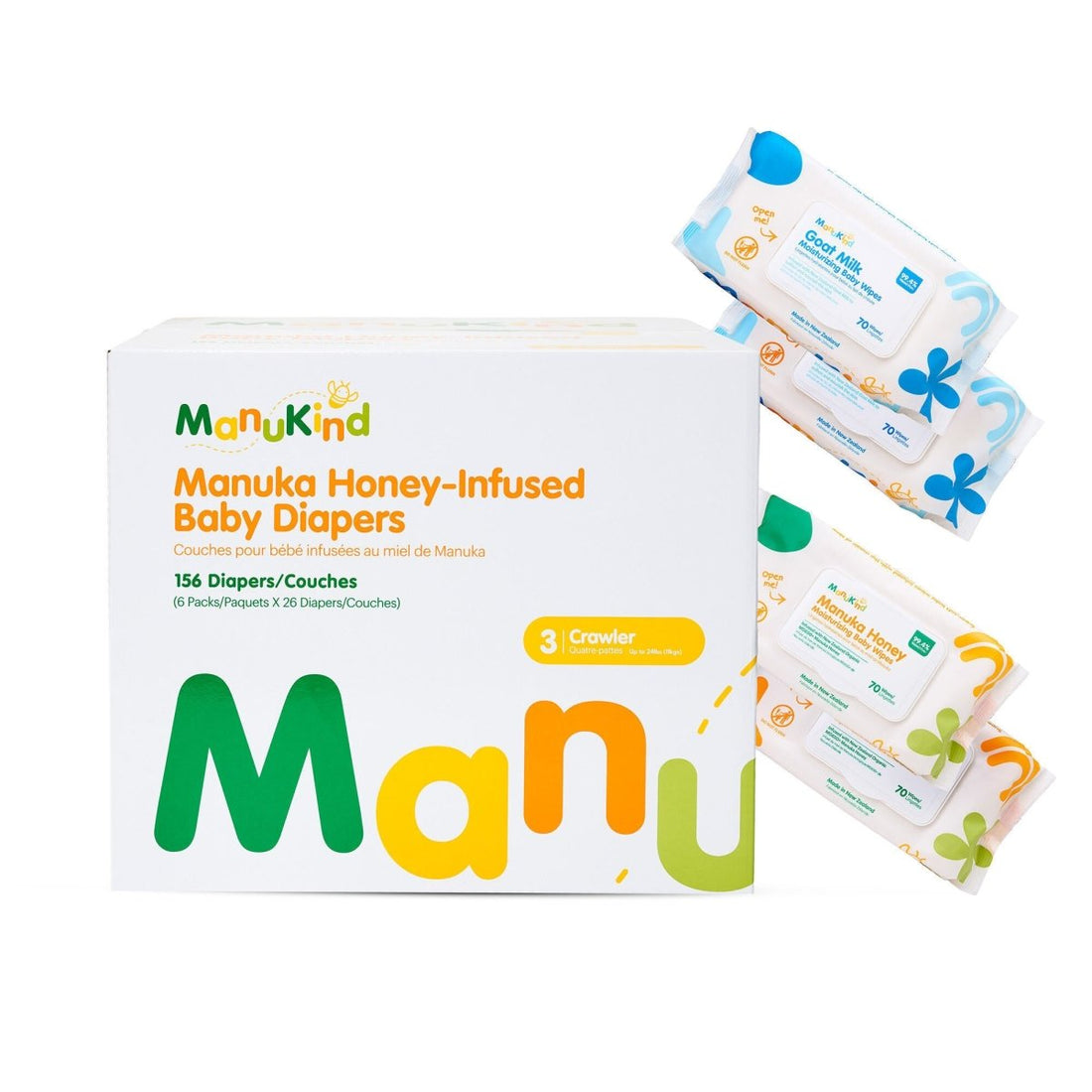 Manukind Manuka Honey Infused Baby Diapers - Formuland